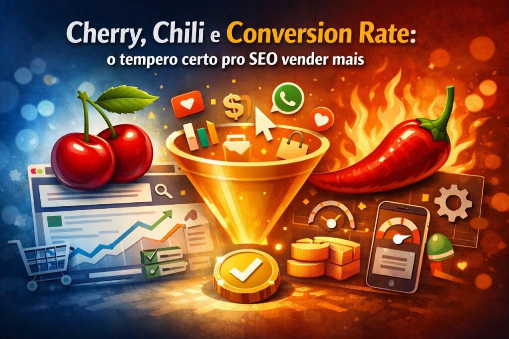 Cherry, Chili e Conversion Rate: o tempero certo pro SEO vender mais