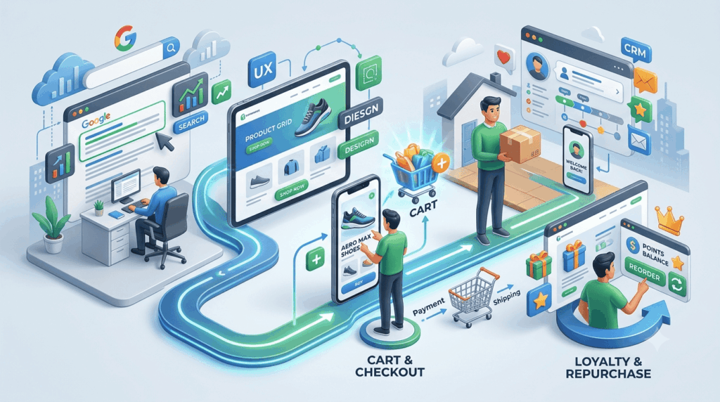 Do Google à Recompra: Como Unir SEO e CRM para Parar de Perder 98% das Suas Vendas
