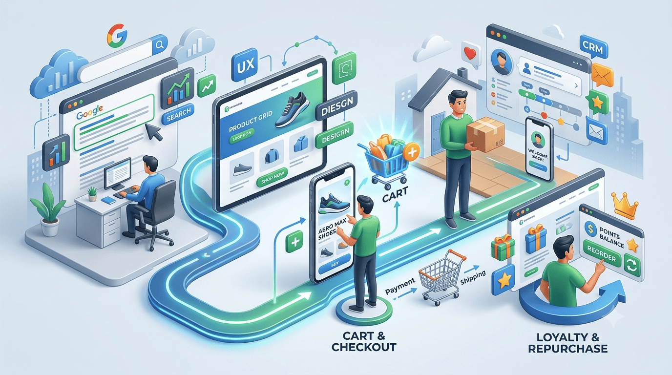 Do Google à Recompra: Como Unir SEO e CRM para Parar de Perder 98% das Suas Vendas